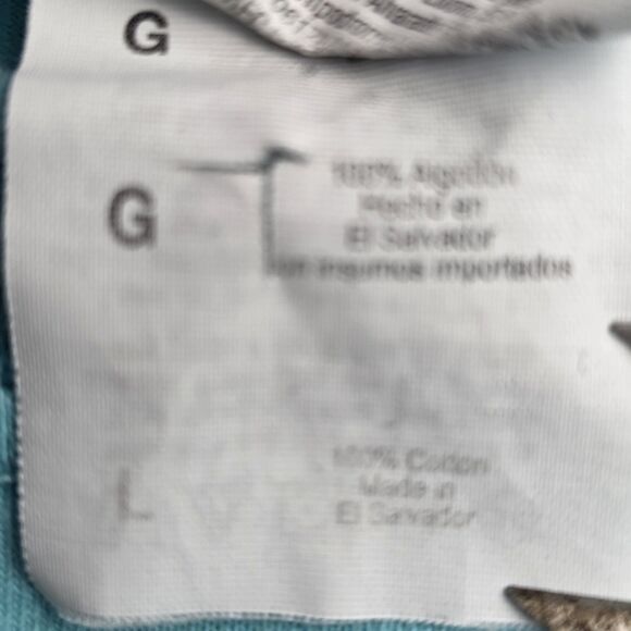 Girle Girl's Women's Large Teal "Crabby Attitudes" T- Shirt - Picture 4 of 8